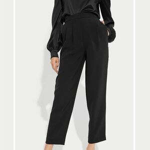 NWT $249 generation love‎ Ellen tuxedo crepe dress pants women’s size 12 black